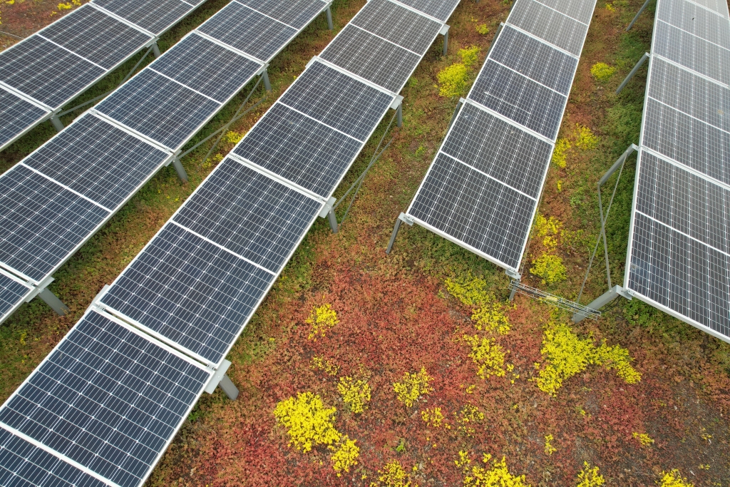 Förberedelser för solceller